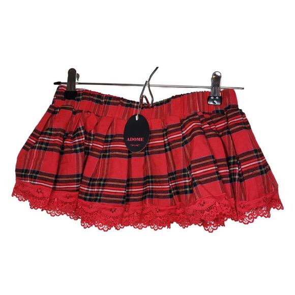 Other - Retro Y2K ADOME Women's S Micro  School Girl Skirt Lingerie Adult Cosplay(1773)